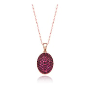 Ametist Chic Gümüş Kolye