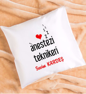 Anestezi Teknikeri Hediye Yastık