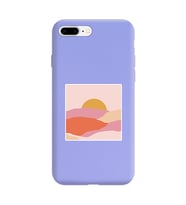 Lila Lansman Telefon Kılıfı Iphone 7 Plus