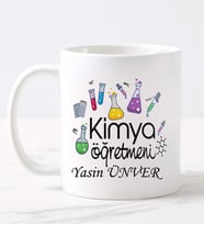 Kimya Öğretmeni  Kupa (Beyaz)
