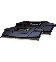 Gskill RipjawsV Siyah DDR4-3200Mhz CL16 16GB (2X8GB) DUAL (16-18-18-38) 1.35V F4-3200C16D-16GVKB
