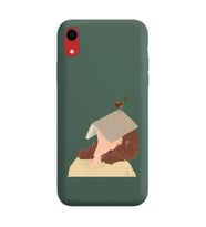 Koyu Yeşil Lansman Telefon Kılıfı Iphone XR