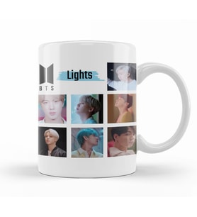 BTS Lights Teaser Kupa Bardak Porselen