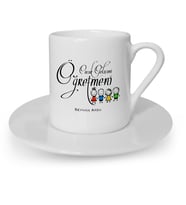 BK Gift Kişiye Özel Çocuk Gelişimi Öğretmeni Türk Kahvesi Fincanı  2