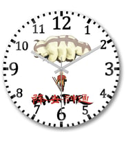 Avatar Anime Element Duvar Saati Bombeli Gercek Cam---Ücretsiz Ka