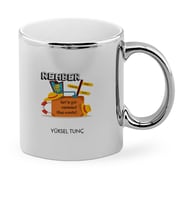 BK Gift Kişiye Özel Mesleki Rehber Krom Kupa Bardak  1