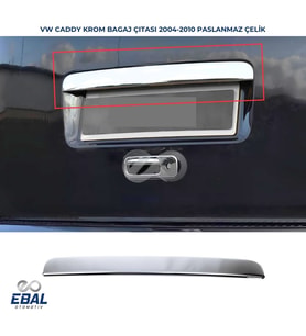 VW Caddy Krom Bagaj Çıtası 2004-2010 P. Çelik