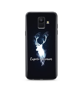 Harry Poter Tasarımlı Süper Şeffaf Silikon Telefon Kılıfı Samsung A6 (2018)