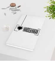 BK Gift Kişiye Özel Sevgililer Günü Beyaz Defter-126