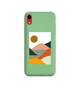 Yeşil Lansman Kılıf iPhone XR
