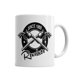 Revolver Kupa Bardak Porselen