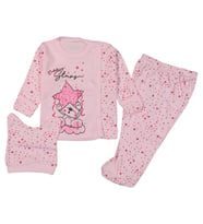 Stars Üçlü Kız Bebek Takım 95204