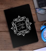 BK Gift Kişiye Özel İsimli Siyah Defter - 1