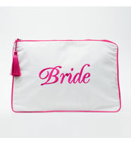Bride Işlemeli (Baskı Değil) Büyük Portföy Çanta