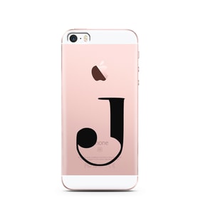 Iphone 5s Harf Tasarımlı Telefon Kılıfı J-Harfi 