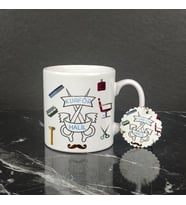 Kuaför Kupa Bardak ve Anahtarlık Set 001