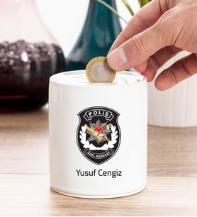 Özel Harekat Polisi Kişiye Özel Kumbara