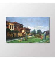 Arty Tablo Gebzeden Manzara Tablo (Karışık)