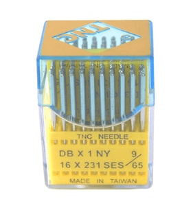 Düz Makine İnce Dip Dikiş İğnesi / DBX1 SES 9/65 100ADET