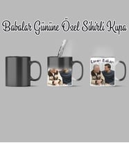 Kişiye Özel Fotoğraf Baskılı Sihirli Kupa Bardak