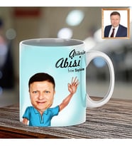 Abilere özel karikatür kupa bardak