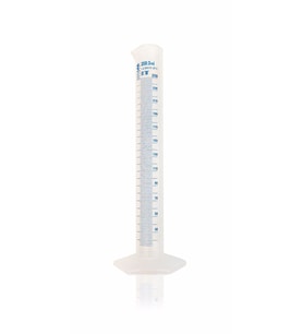 ISOLAB 250ml Plastik Mezür Mavi Skala (Çok Renkli)