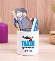 Tarih Öğretmeni Seramik Kalemlik
