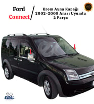 Ford Connect Krom Ayna Kapağı 2 Parça Abs 2002-2009 Arası P.Çelik