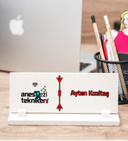 Anestezi Teknikeri Taş Masa İsimliği