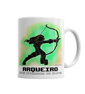 Arqueiro Rpg Kupa Bardak Porselen