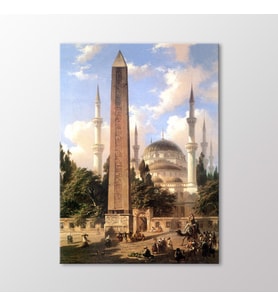 Arty Tablo Hippone Dikilitaşı İstanbul Tablo (Karışık)