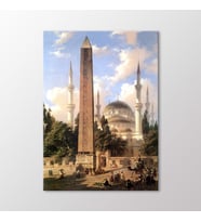 Arty Tablo Hippone Dikilitaşı İstanbul Tablo (Karışık)
