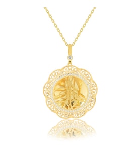 Söğütlü Silver osmanlı tuğralı kolye