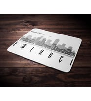 Kişiye Özel Emlakçı Tasarımlı Mouse Pad (Renksiz)