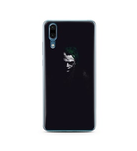 Joker Tasarım Süper Şeffaf Silikon Telefon Kılıfı Huawei P20 