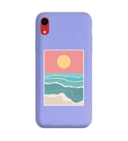 Lila Lansman Telefon Kılıfı Iphone XR