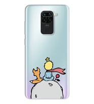 Küçük Prens Tasarım Süper Şeffaf Silikon Telefon Kılıfı Xiomai Redmi Note 9