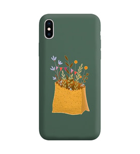 Koyu Yeşil Lansman Telefon Kılıfı Iphone XS