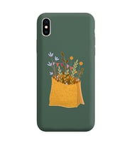 Koyu Yeşil Lansman Telefon Kılıfı Iphone XS