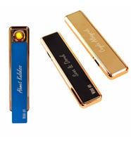 İsme Özel Usb Şarjlı Rezistanslı Metal Lüx Çakmak