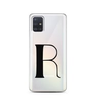 Samsung A51 Harf Tasarımlı Telefon Kılıfı R-Harfi 