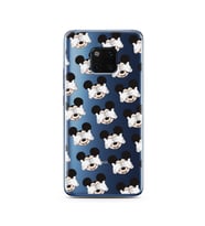 Mickey Tasarımlı Süper Şeffaf Silikon Telefon Kılıfı Huawei Mate 20 Pro