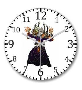 Warlock Junkrat Duvar Saati Bombeli Gercek Cam