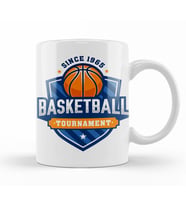 Basketball Tournament Kupa Bardak Porselen