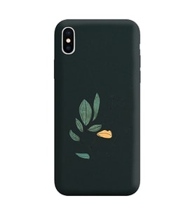 Siyah Lansman Telefon Kılıfı Iphone X
