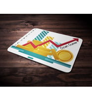Kişiye Özel İktisatçı Tasarımlı Mouse Pad (Renksiz)
