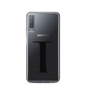 Samsung A7 (2017) Harf Tasarımlı Telefon Kılıfı T-Harfi 