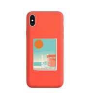 Turuncu Lansman Kılıf iPhone XS Max