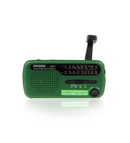 DEGEN DE-13 Solar Radyo Krank Dinamo FM MW SW1 SW2