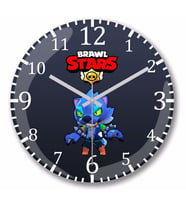 Werewolf Leon Brawl Stars Tasse Duvar Saati Bombeli Gercek Cam